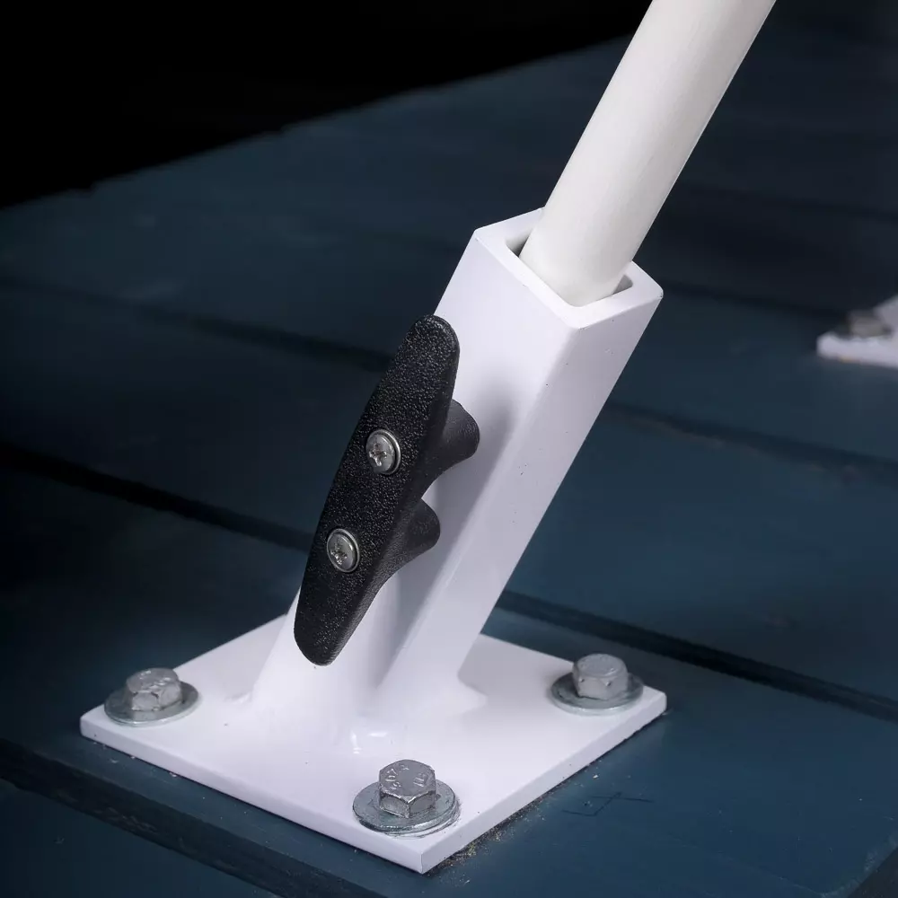 Boat Parts Mooring whips fixed position 14' x 1" poles piling mounted